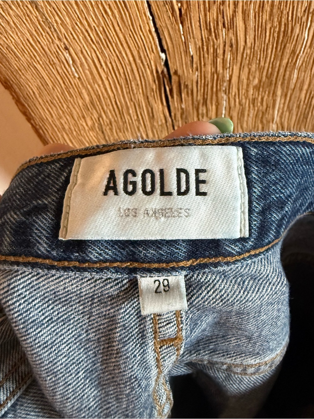 Agolde Ren High-Rise Wide-Leg Jeans Sz 29 - Picture 10 of 10